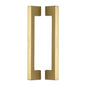 Urban Back to Back Door Pull Handle by M Marcus - Heritage Brass