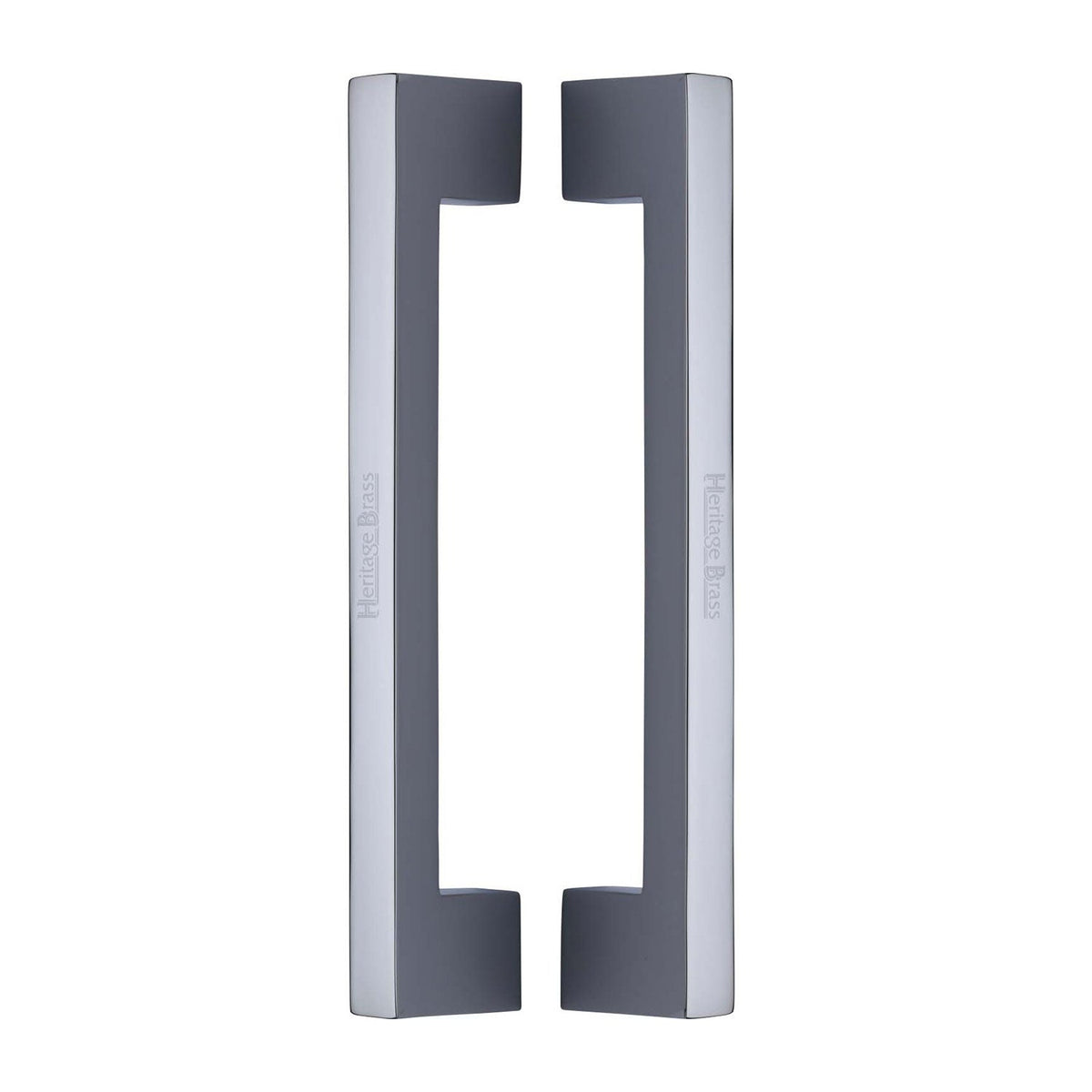 Urban Back to Back Door Pull Handle by M Marcus - Heritage Brass