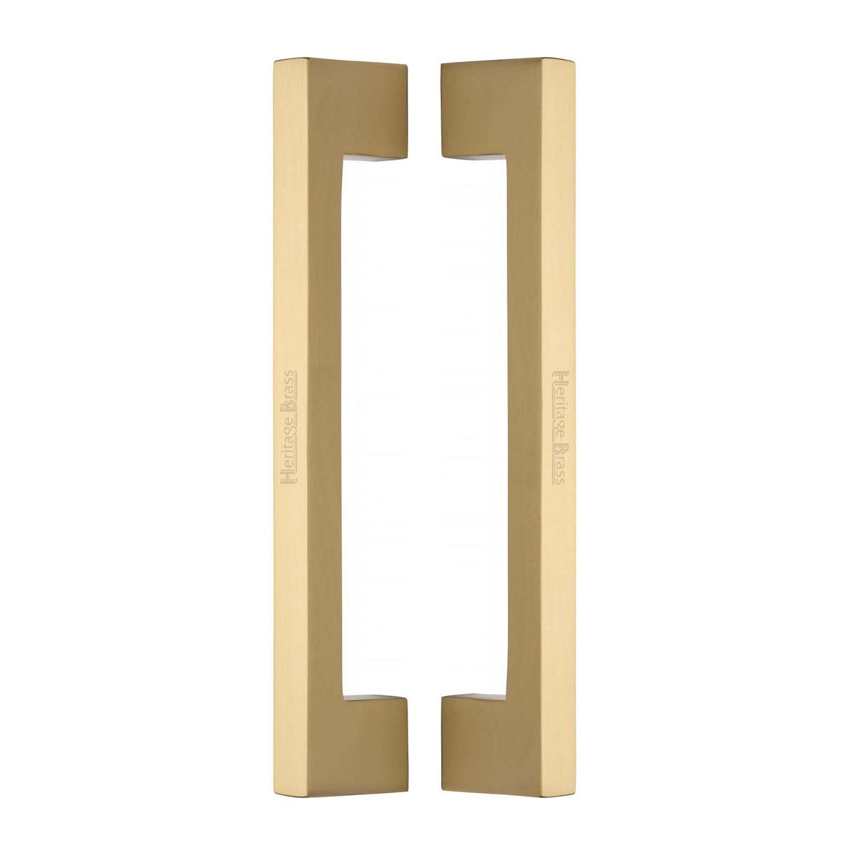 Urban Back to Back Door Pull Handle by M Marcus - Heritage Brass