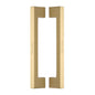 Urban Back to Back Door Pull Handle by M Marcus - Heritage Brass