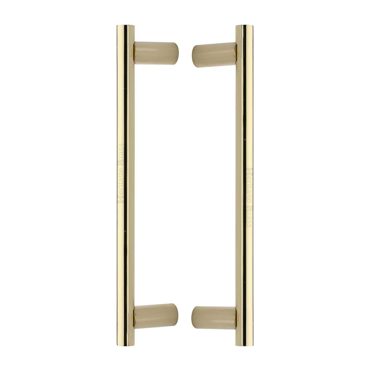 Bar Back to Back Door Pull Handle by M Marcus - Heritage Brass