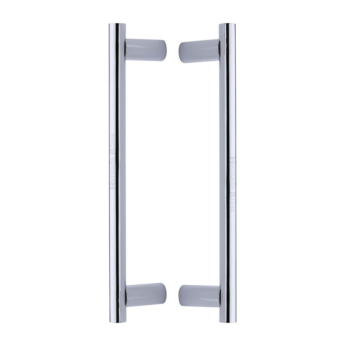 Bar Back to Back Door Pull Handle by M Marcus - Heritage Brass
