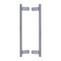 Bar Back to Back Door Pull Handle by M Marcus - Heritage Brass