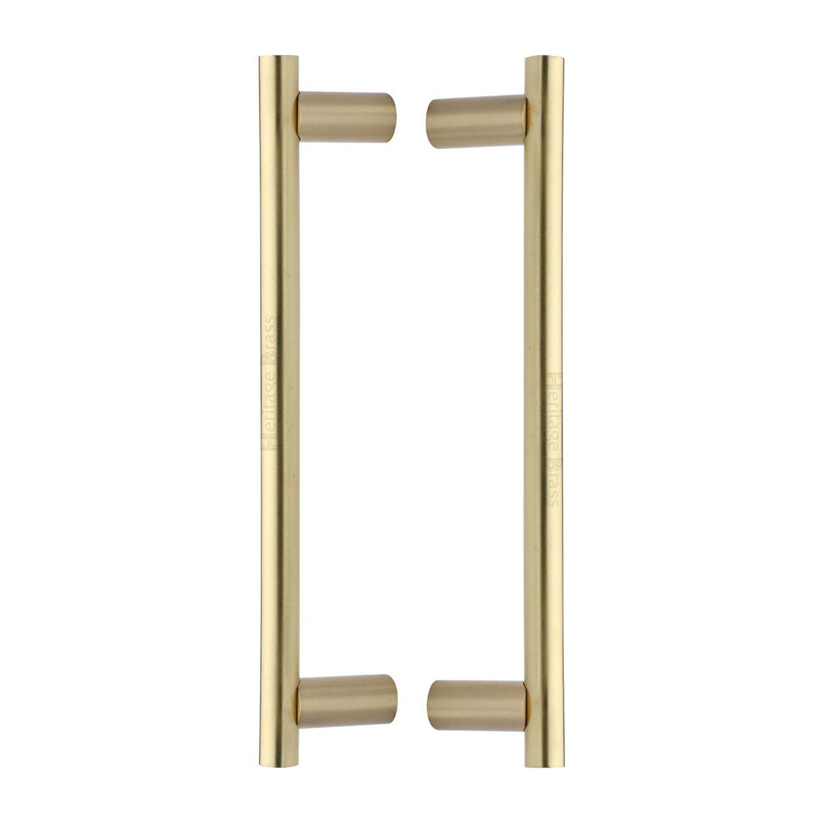 Bar Back to Back Door Pull Handle by M Marcus - Heritage Brass