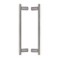 Bar Back to Back Door Pull Handle by M Marcus - Heritage Brass