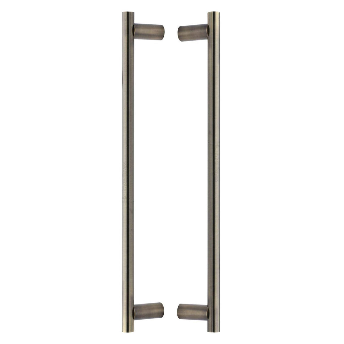 Bar Back to Back Door Pull Handle by M Marcus - Heritage Brass