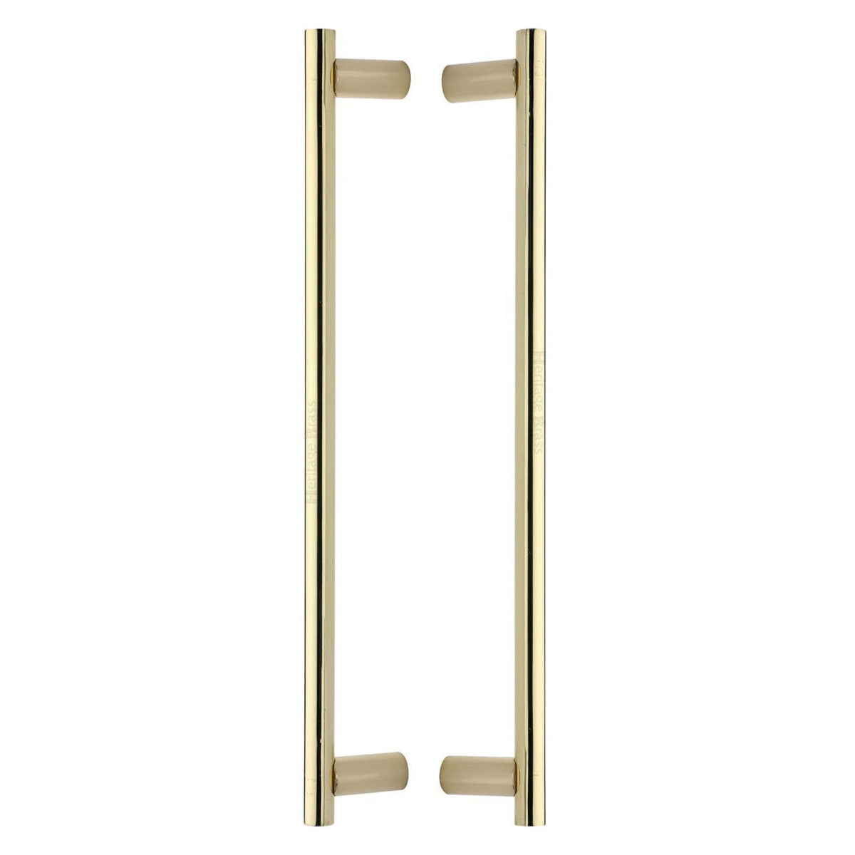Bar Back to Back Door Pull Handle by M Marcus - Heritage Brass
