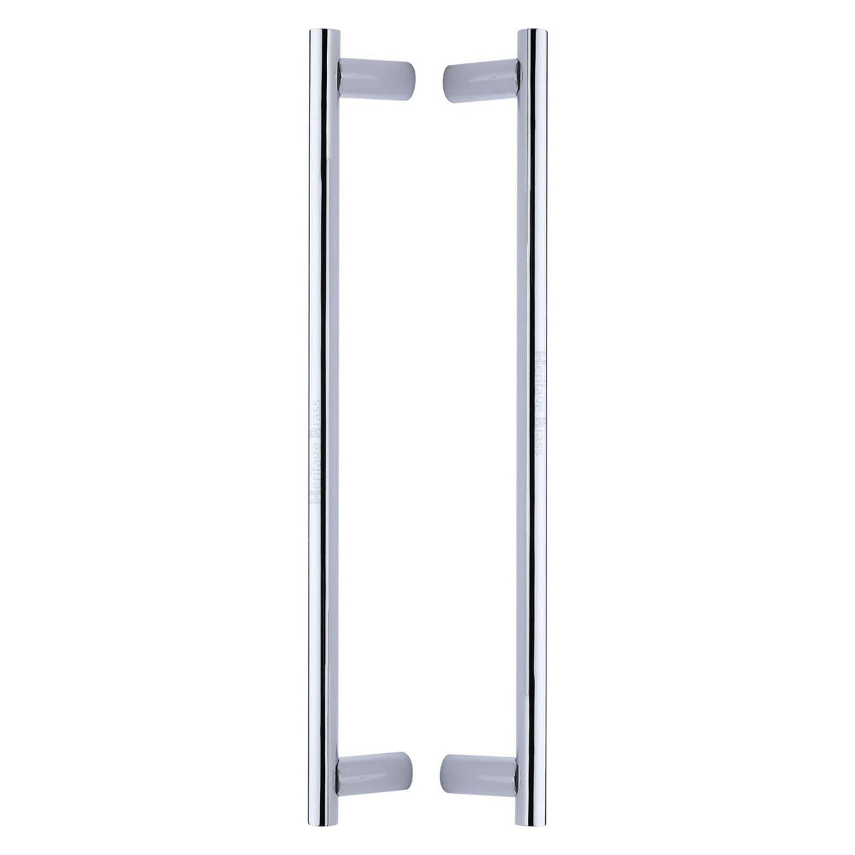 Bar Back to Back Door Pull Handle by M Marcus - Heritage Brass