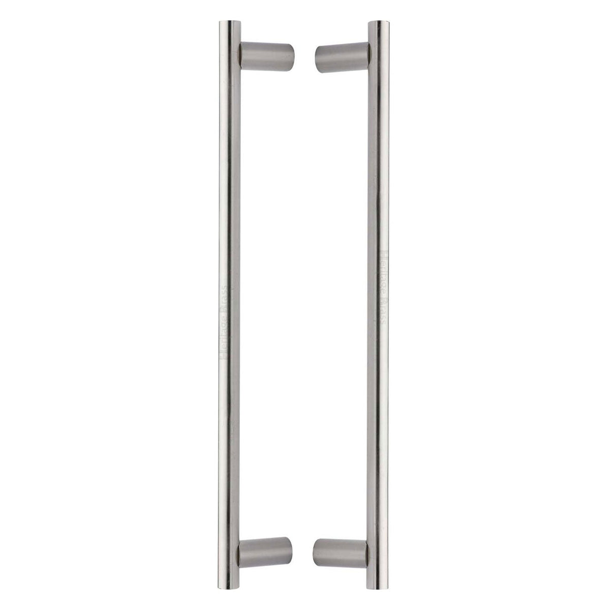Bar Back to Back Door Pull Handle by M Marcus - Heritage Brass