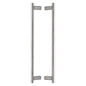 Bar Back to Back Door Pull Handle by M Marcus - Heritage Brass