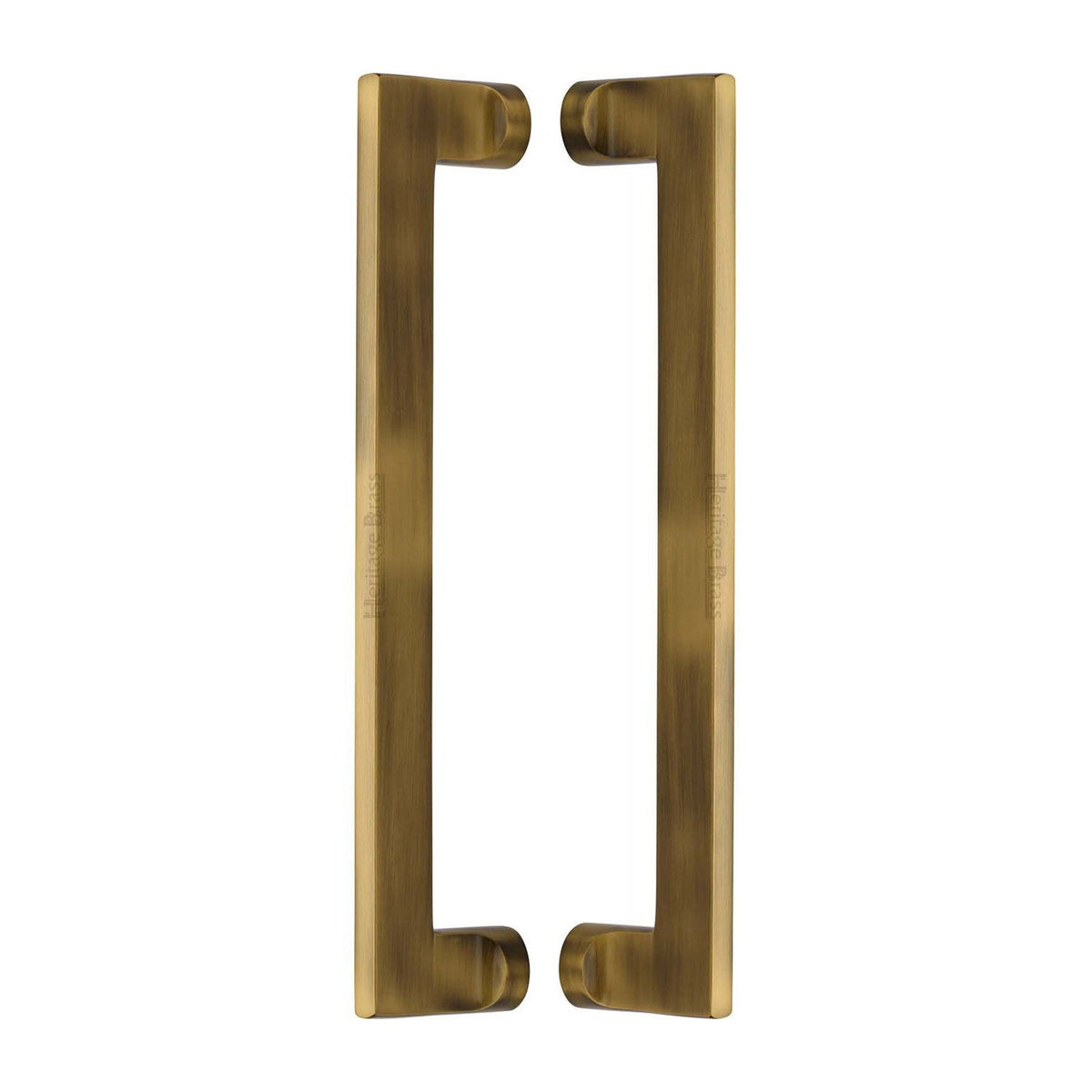 Apollo Back to Back Door Pull Handle by M Marcus - Heritage Brass