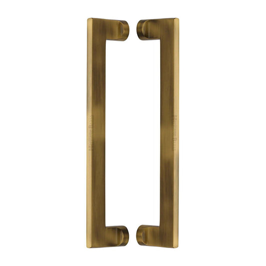 Apollo Back to Back Door Pull Handle by M Marcus - Heritage Brass