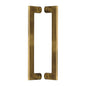 Apollo Back to Back Door Pull Handle by M Marcus - Heritage Brass