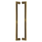 Apollo Back to Back Door Pull Handle by M Marcus - Heritage Brass