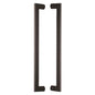 Apollo Back to Back Door Pull Handle by M Marcus - Heritage Brass