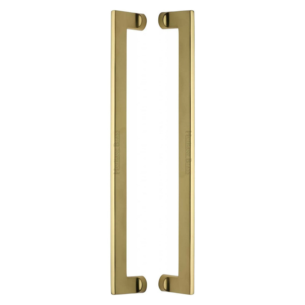 Apollo Back to Back Door Pull Handle by M Marcus - Heritage Brass