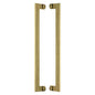 Apollo Back to Back Door Pull Handle by M Marcus - Heritage Brass
