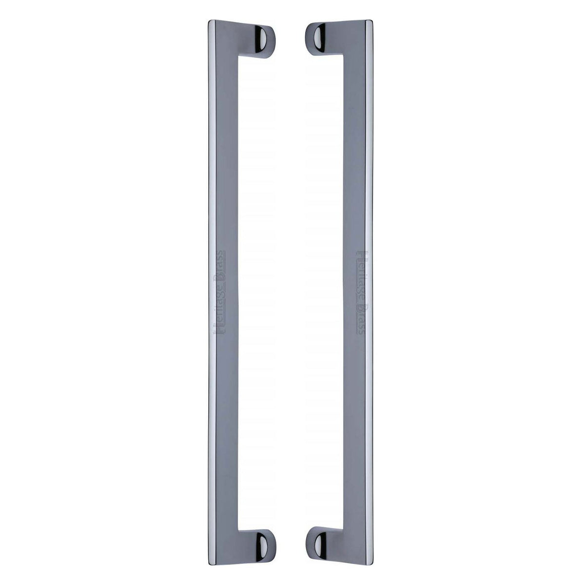 Apollo Back to Back Door Pull Handle by M Marcus - Heritage Brass