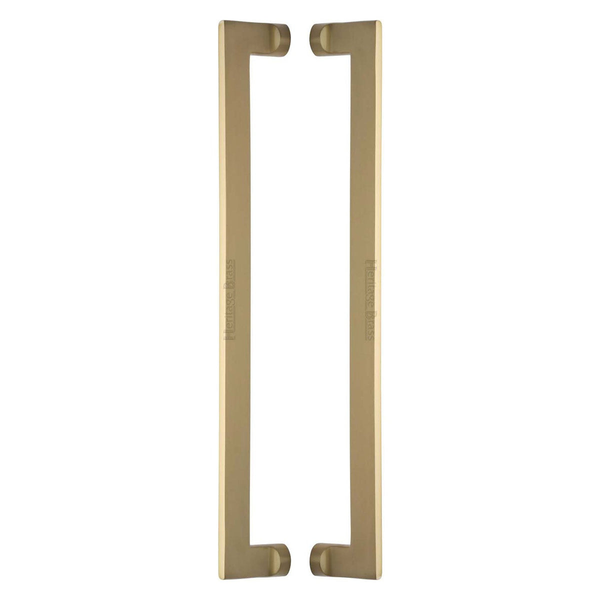 Apollo Back to Back Door Pull Handle by M Marcus - Heritage Brass