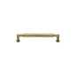 Bauhaus Round Cabinet Pull Handle by M Marcus - Heritage Brass