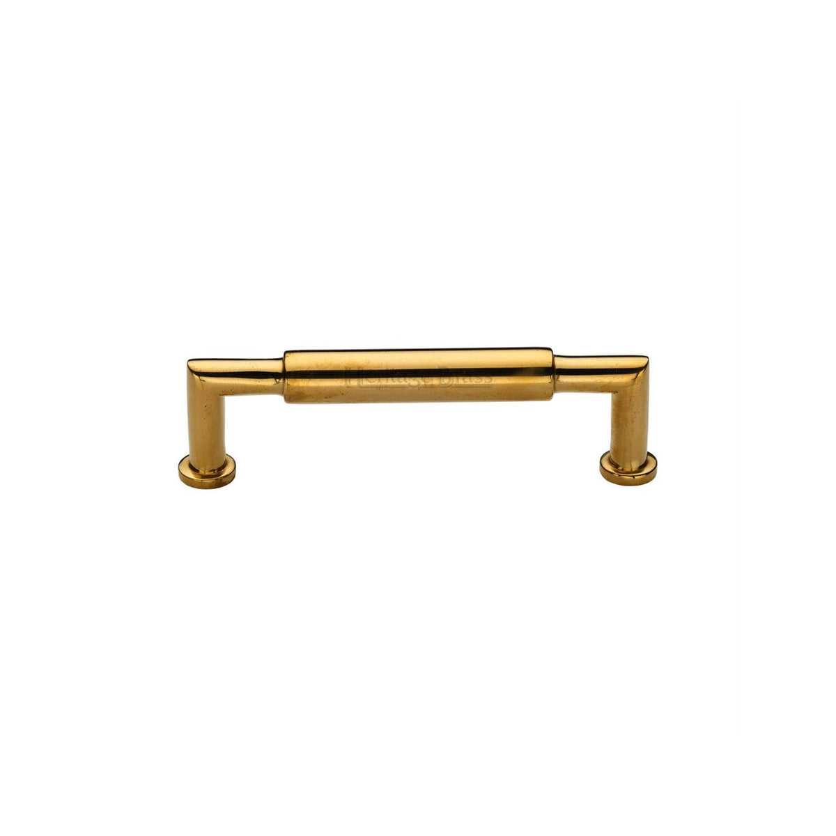 Bauhaus Round Cabinet Pull Handle by M Marcus - Heritage Brass