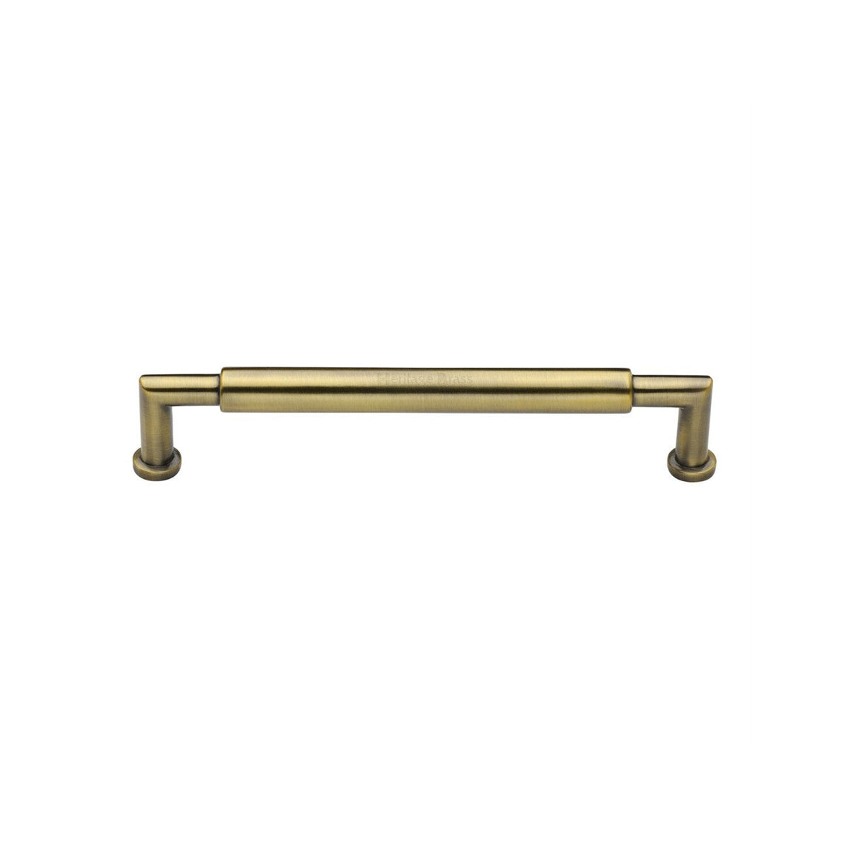 Bauhaus Round Cabinet Pull Handle by M Marcus - Heritage Brass