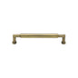 Bauhaus Round Cabinet Pull Handle by M Marcus - Heritage Brass