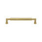 Bauhaus Round Cabinet Pull Handle by M Marcus - Heritage Brass