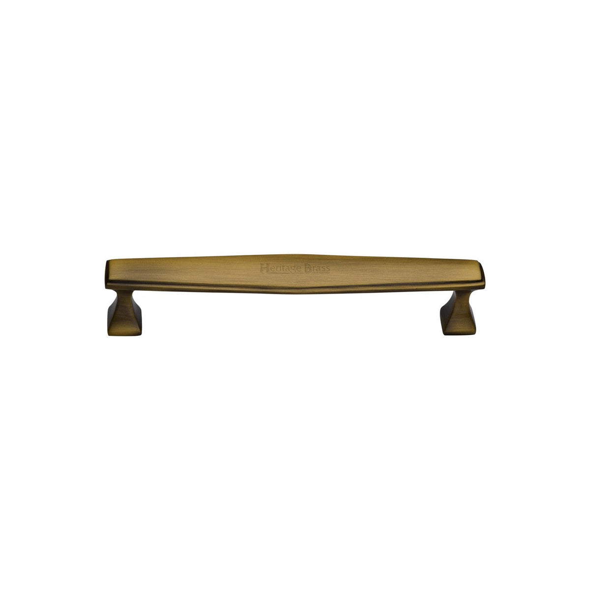 Deco Cabinet Pull Handle by M Marcus - Heritage Brass