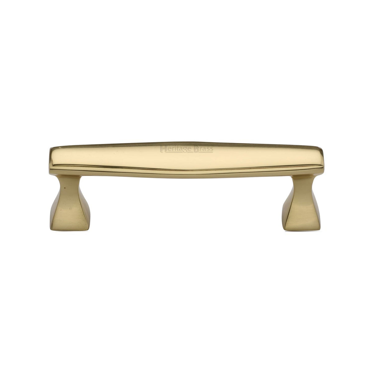Deco Cabinet Pull Handle by M Marcus - Heritage Brass