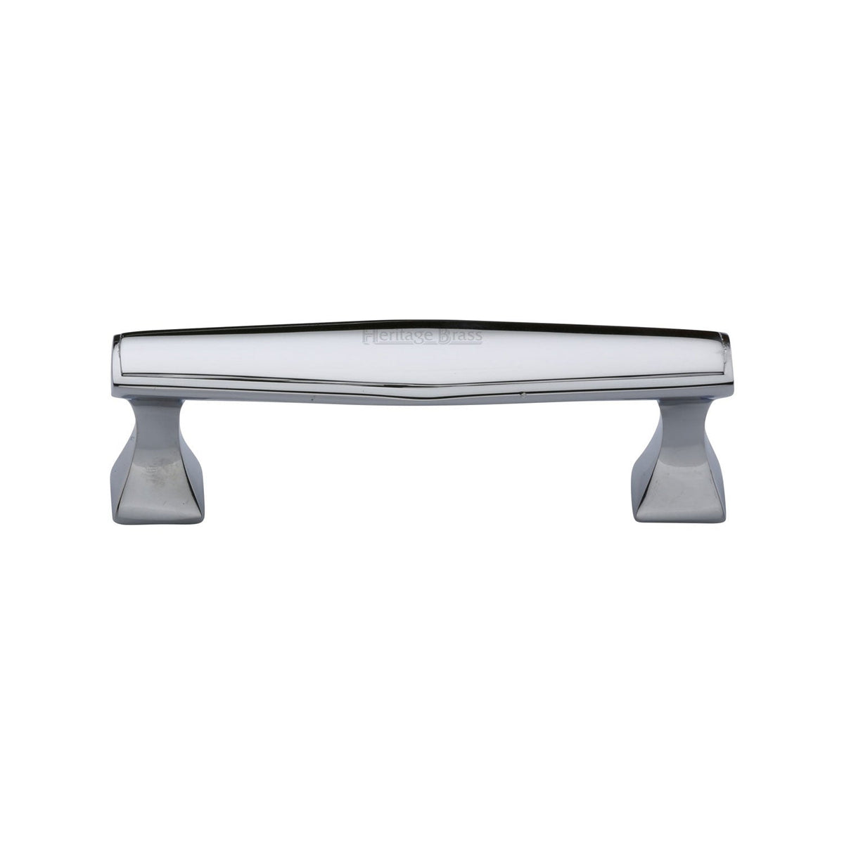 Deco Cabinet Pull Handle by M Marcus - Heritage Brass