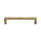 Square Metro Cabinet Pull Handle by M Marcus - Heritage Brass
