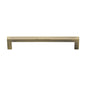 Square Metro Cabinet Pull Handle by M Marcus - Heritage Brass