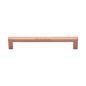 Square Metro Cabinet Pull Handle by M Marcus - Heritage Brass