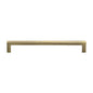 Square Metro Cabinet Pull Handle by M Marcus - Heritage Brass
