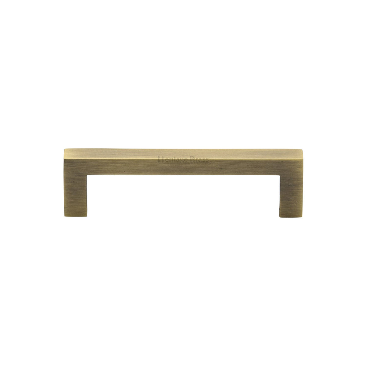 Square Metro Cabinet Pull Handle by M Marcus - Heritage Brass