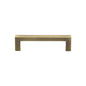 Square Metro Cabinet Pull Handle by M Marcus - Heritage Brass