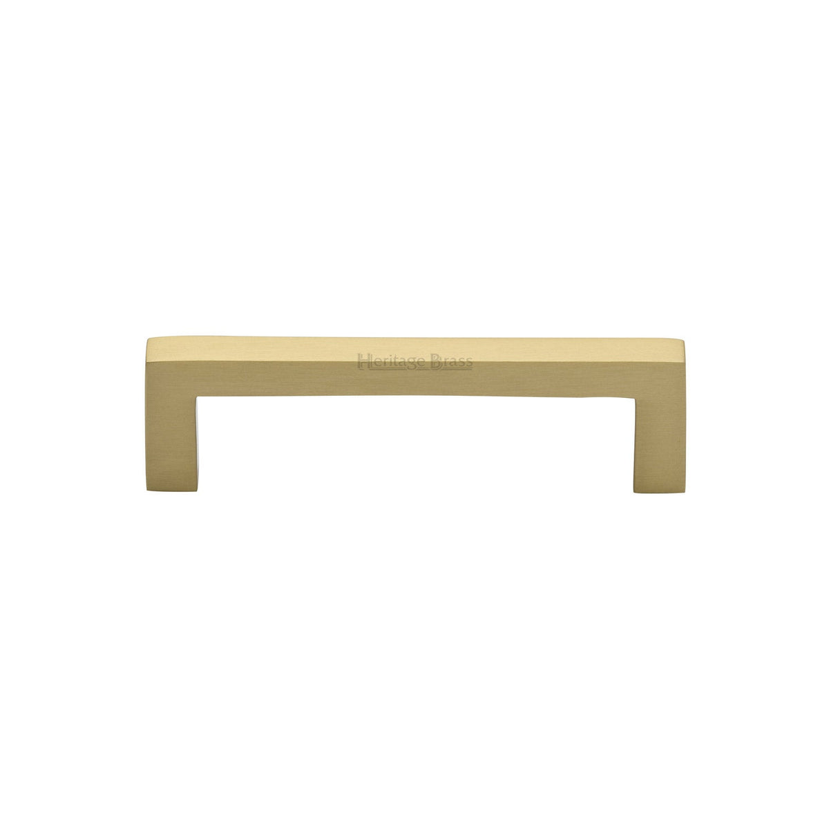 Square Metro Cabinet Pull Handle by M Marcus - Heritage Brass