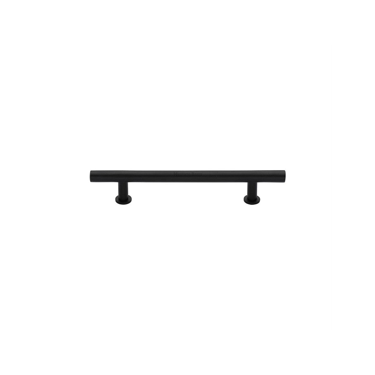 T-Bar Cabinet Pull Handle with Rose by M Marcus - Heritage Brass
