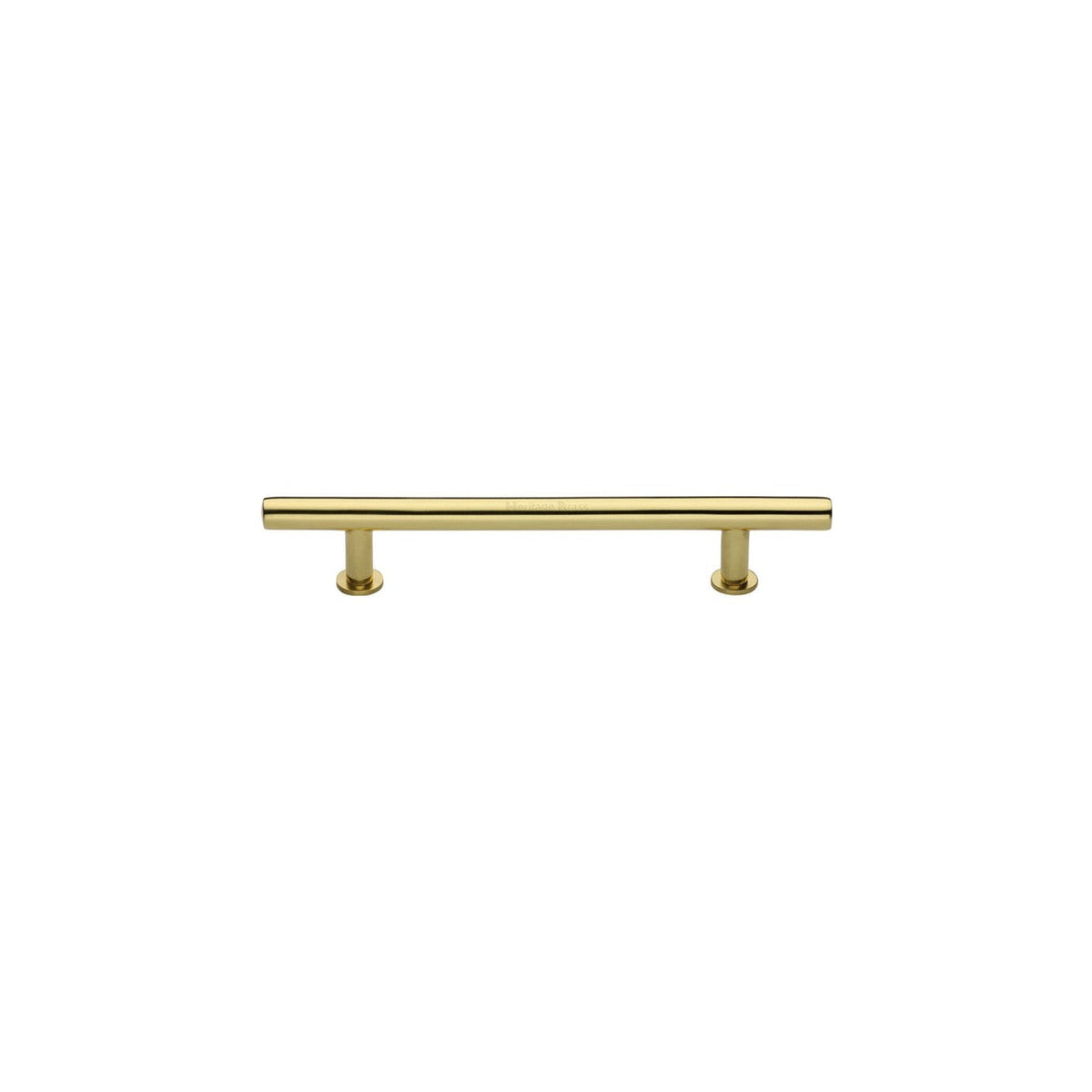 T-Bar Cabinet Pull Handle with Rose by M Marcus - Heritage Brass