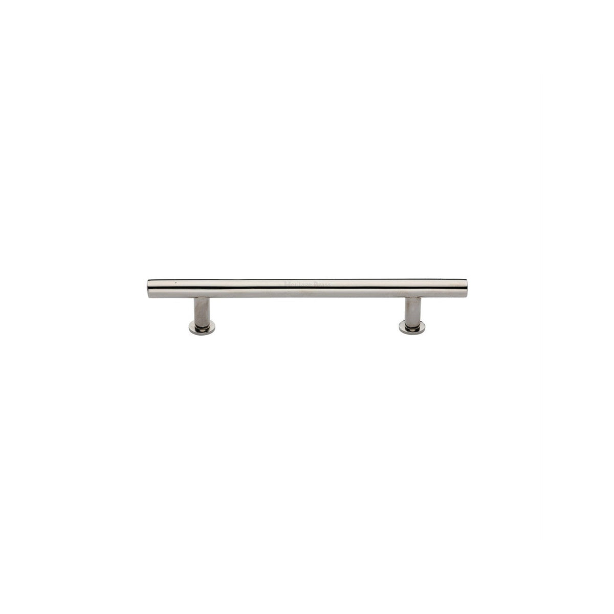T-Bar Cabinet Pull Handle with Rose by M Marcus - Heritage Brass