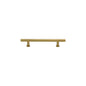 T-Bar Cabinet Pull Handle with Rose by M Marcus - Heritage Brass