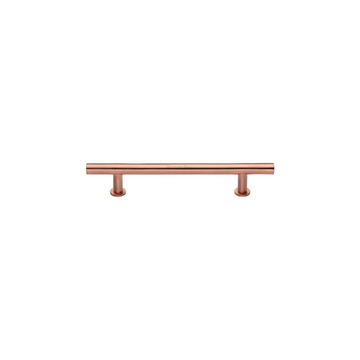 T-Bar Cabinet Pull Handle with Rose by M Marcus - Heritage Brass