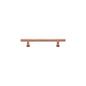 T-Bar Cabinet Pull Handle with Rose by M Marcus - Heritage Brass