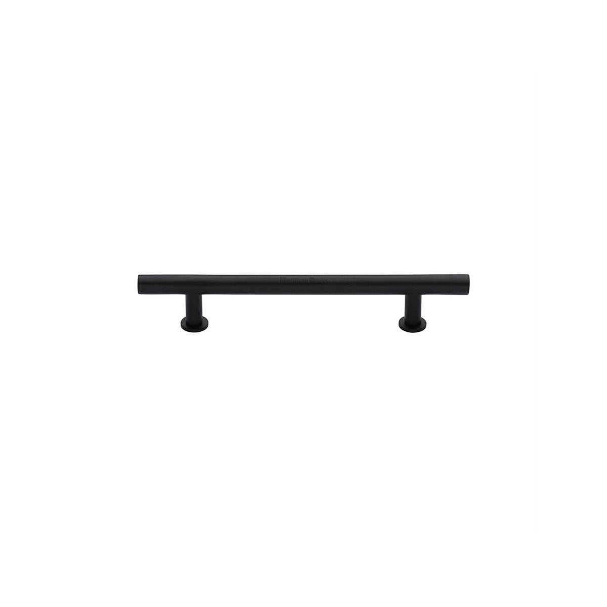 T-Bar Cabinet Pull Handle with Rose by M Marcus - Heritage Brass