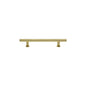 T-Bar Cabinet Pull Handle with Rose by M Marcus - Heritage Brass