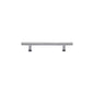 T-Bar Cabinet Pull Handle with Rose by M Marcus - Heritage Brass