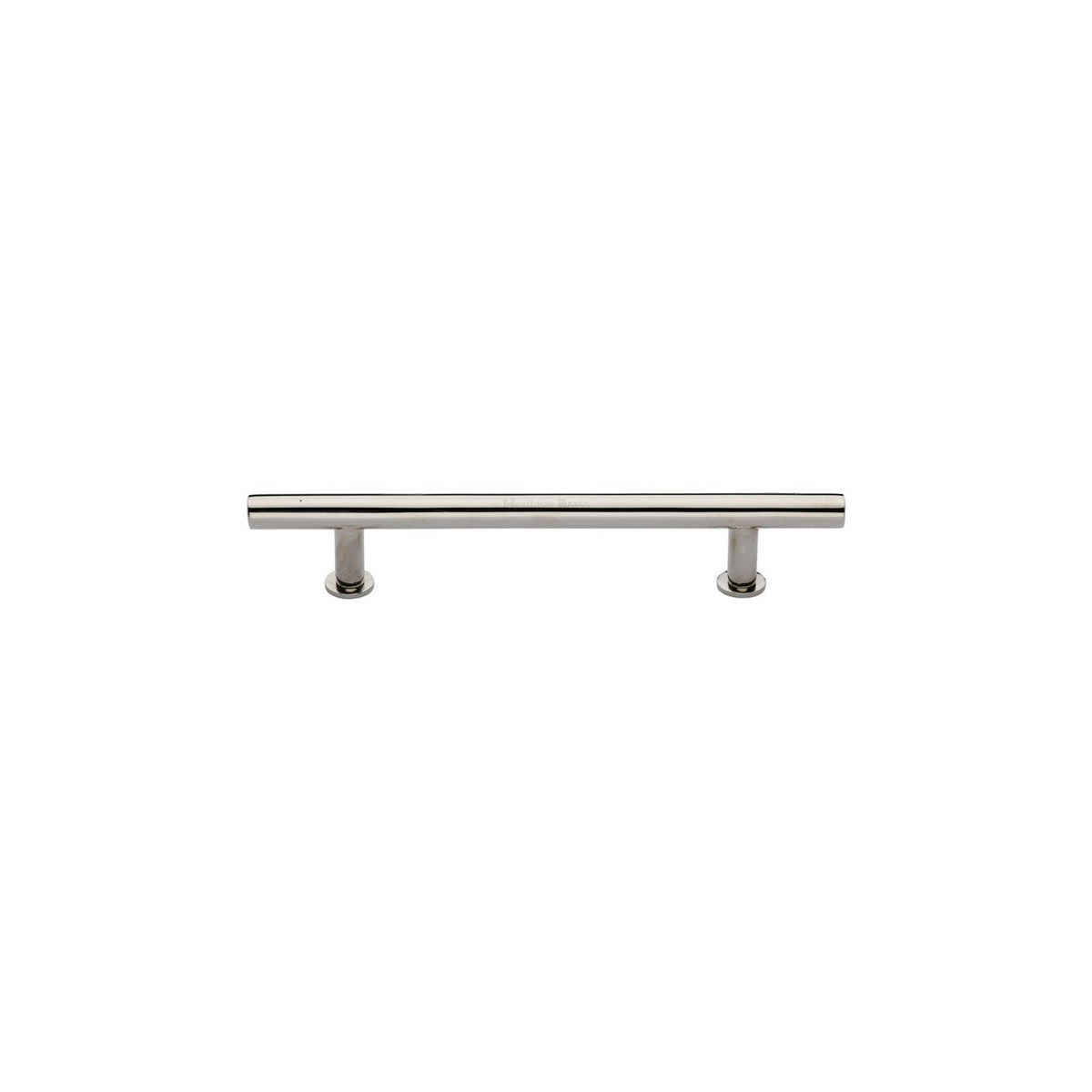 T-Bar Cabinet Pull Handle with Rose by M Marcus - Heritage Brass