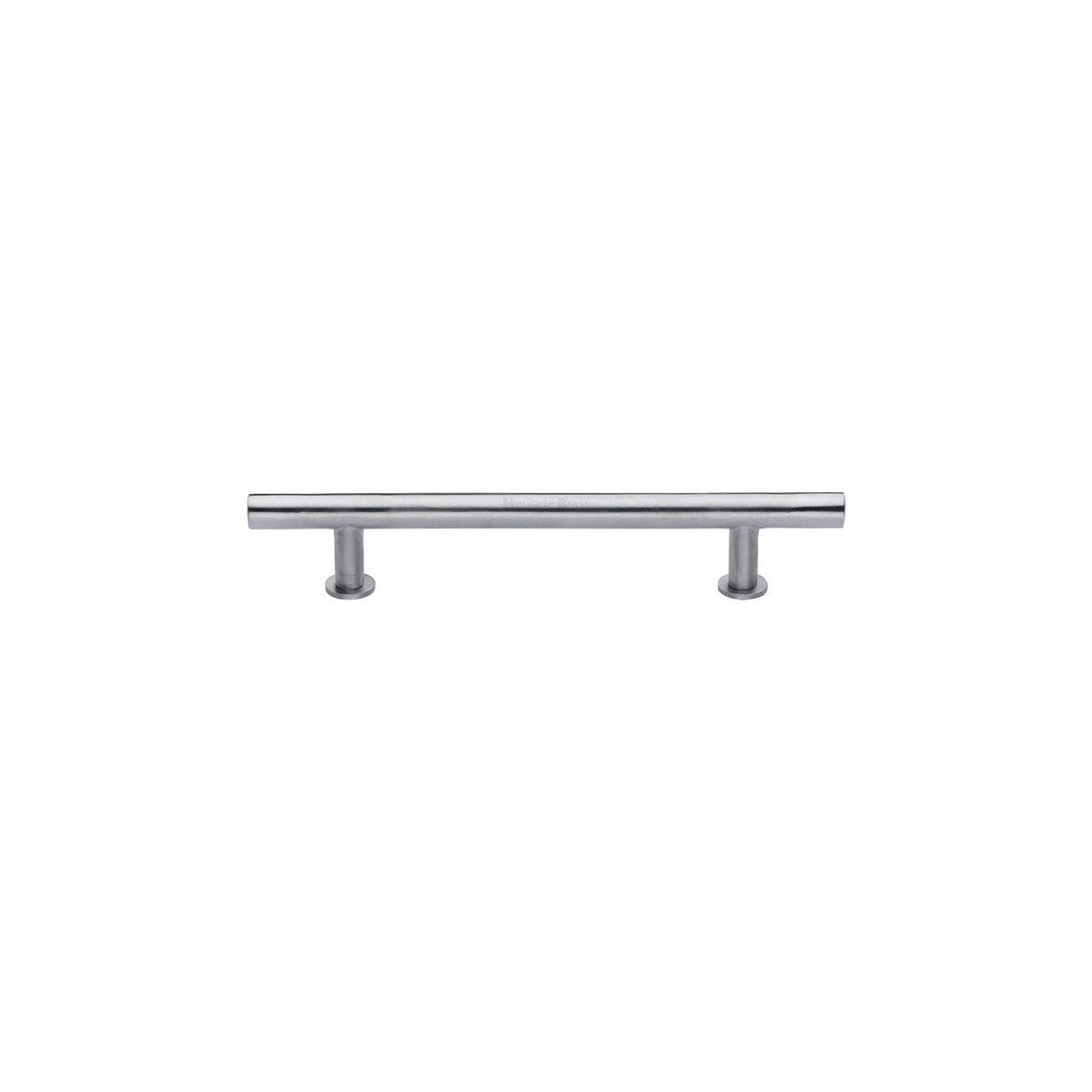 T-Bar Cabinet Pull Handle with Rose by M Marcus - Heritage Brass