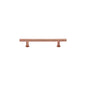 T-Bar Cabinet Pull Handle with Rose by M Marcus - Heritage Brass